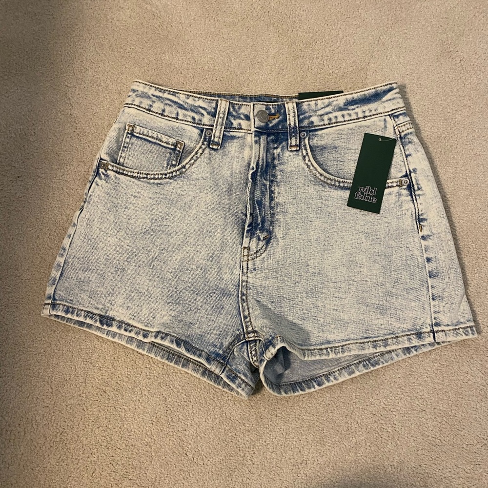 NWT wild fable Jean shorts